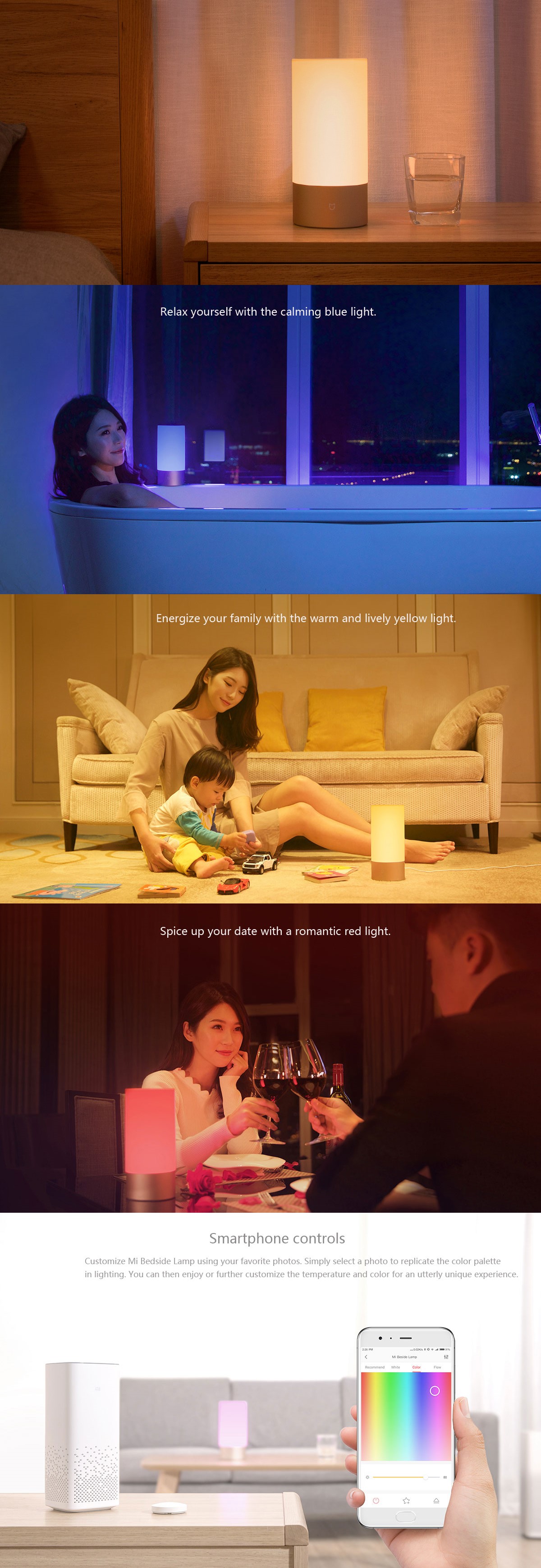 Xiaomi Mijia Yeelight Bedside Lamp Hot Deals Everyday SHOPRO