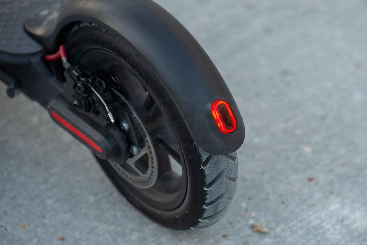 Xiaomi M365 Folding Electric Scooter with Two Spare Tyres- Black