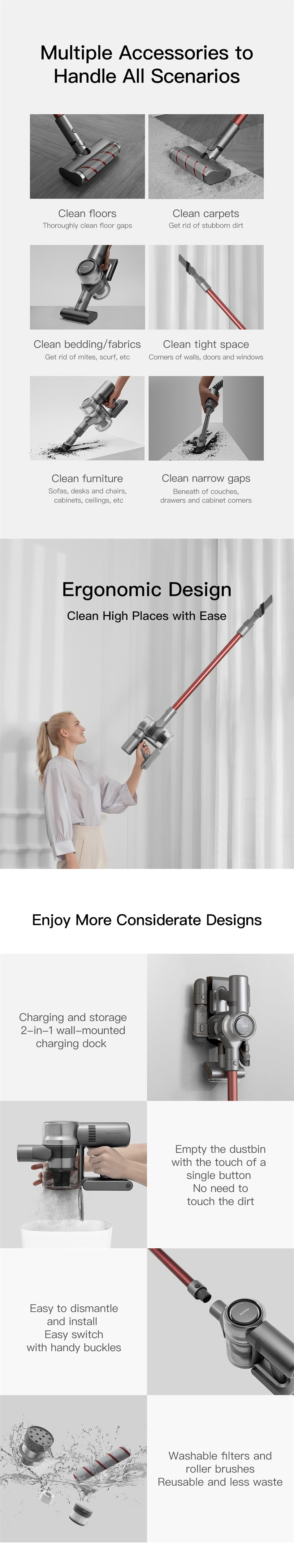 Xiaomi Dreame cordless Handheld V11 Vacuum Cleaner 20,000Pa Suction Au Version