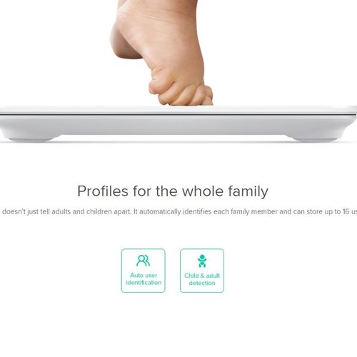 Xiaomi Bluetooth 4.0 Mi Smart Weight Scale White