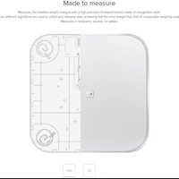Xiaomi Bluetooth 4.0 Mi Smart Weight Scale White