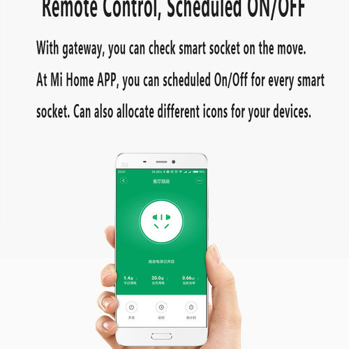 Xiaomi Mi Smart WiFi Socket - ZigBee Version White