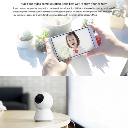Xiaomi 360 Degree Panorama Wireless 1080P Smart IP Camera - WHITE