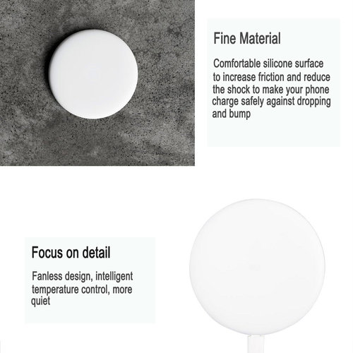 Xiaomi Mi Fast Charge Qi Wireless Charger for iPhone X 8 Plus Samsung S8 Plus