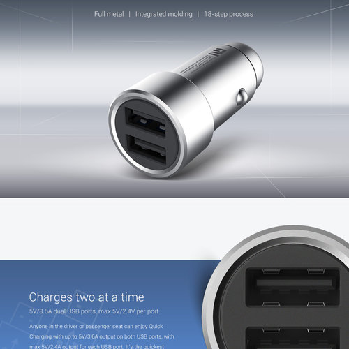 mi car charger fast charging