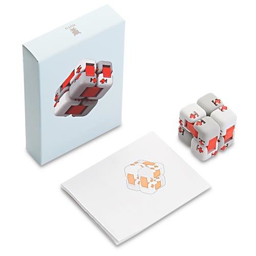 Xiaomi Mi Fidget Cube Building Blocks Stress Reliever Focus Gift Toys - White