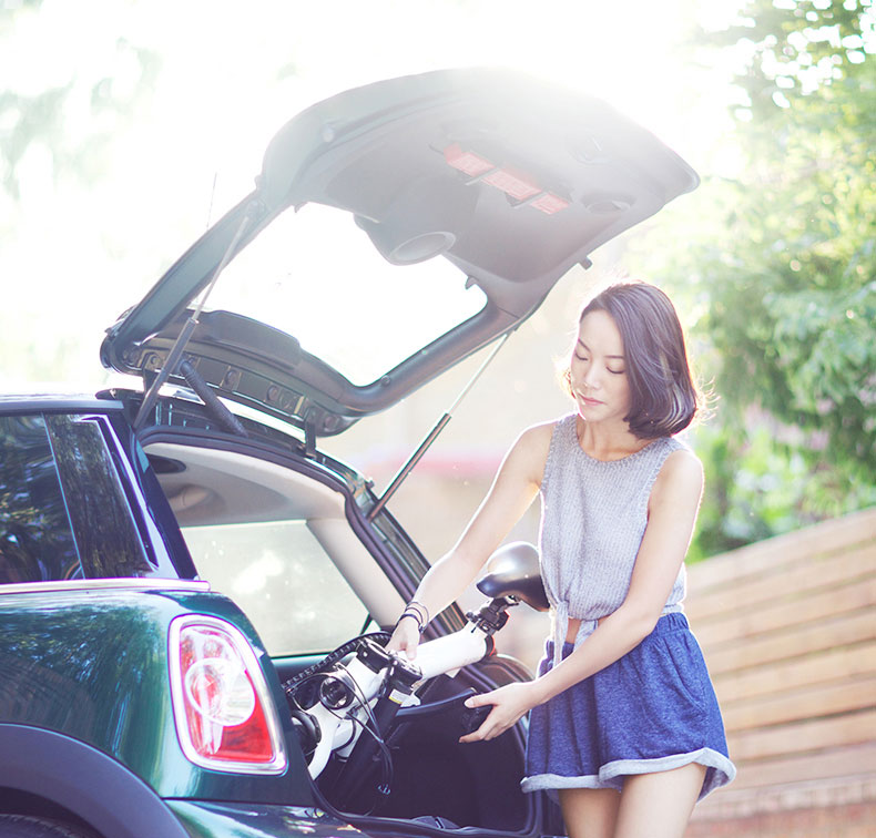 Xiaomi QiCycle Electric Bike Folding Assisted pedal bike Global Version