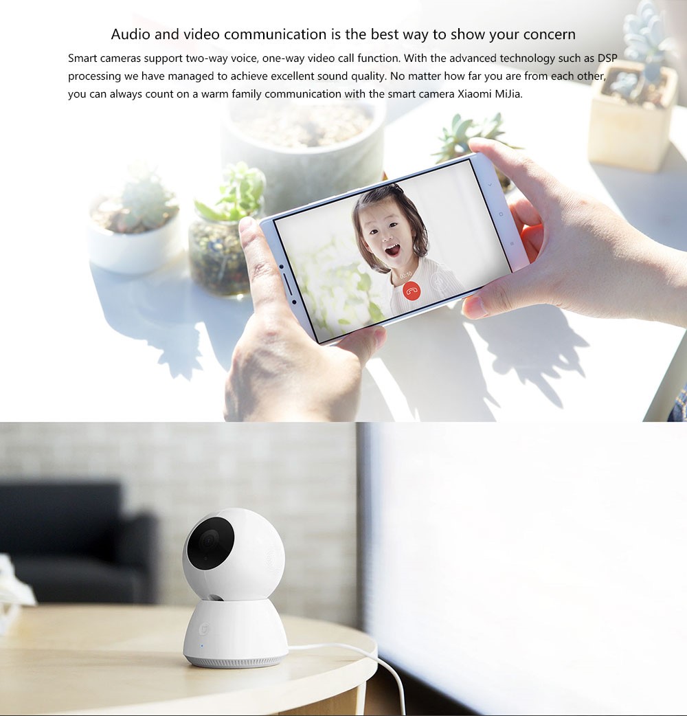 Xiaomi 360 Degree Panorama Wireless 1080P Smart IP Camera - WHITE