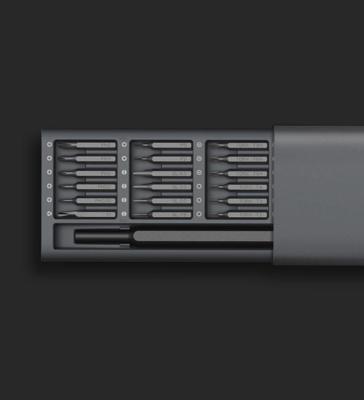 XIAOMI Mijia Wiha 24 in 1 Multi-purpose Precision Screwdriver Set Aluminium S2 Steel Repair Tools