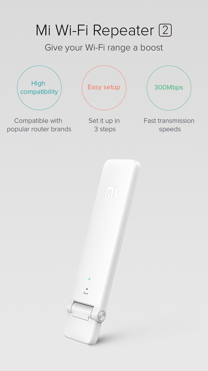 Xiaomi Mi Wi-Fi Extender Repeater 2