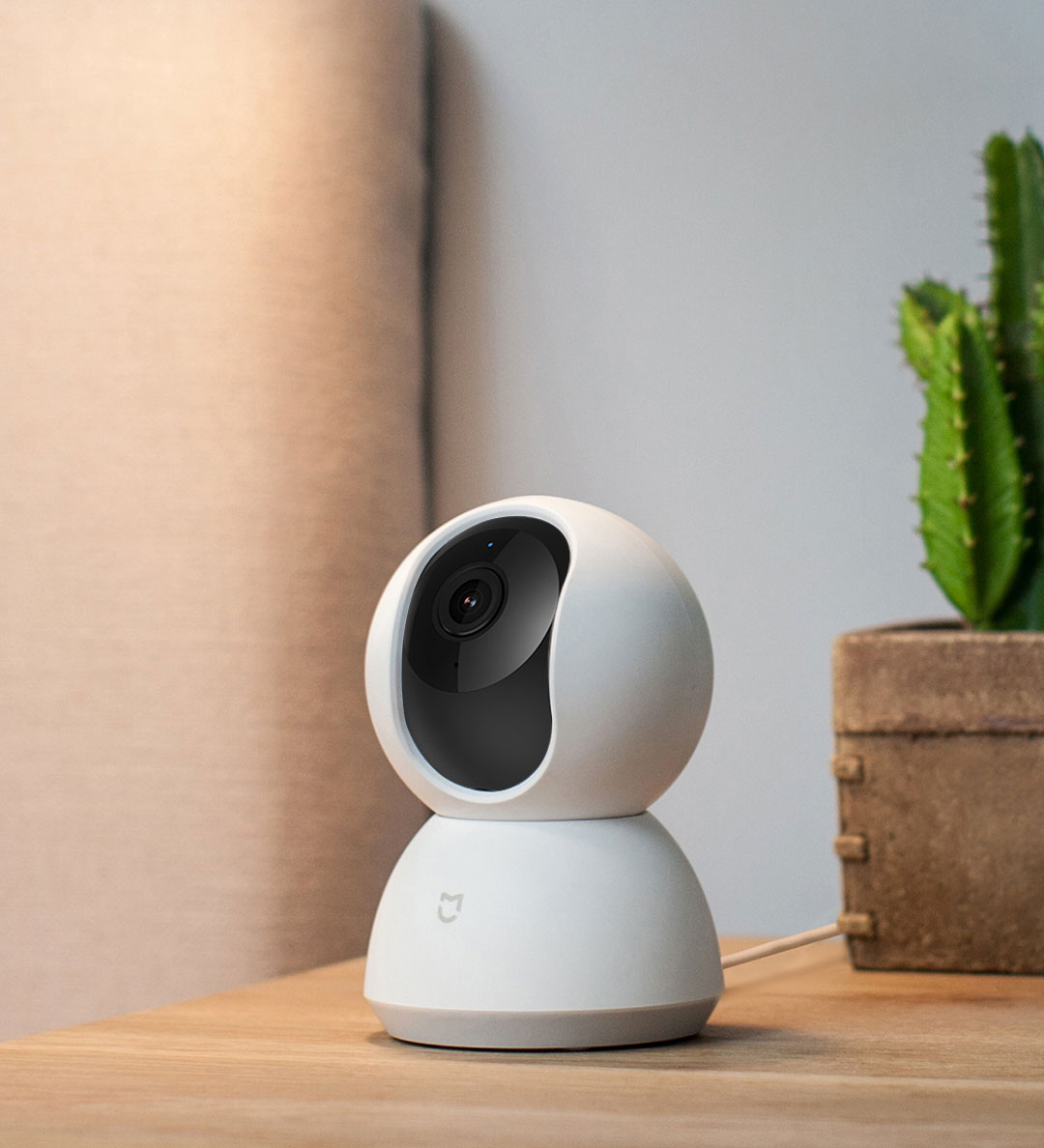 小米（MI）米家智能摄像机云台版 720P 高清云台摄像头