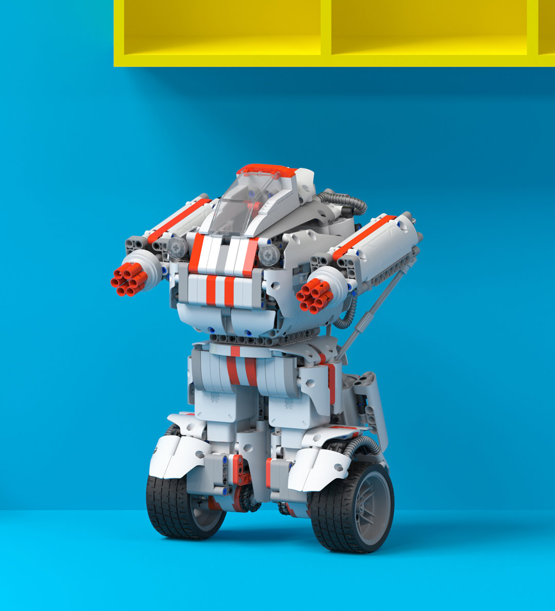 小米米兔积木机器人