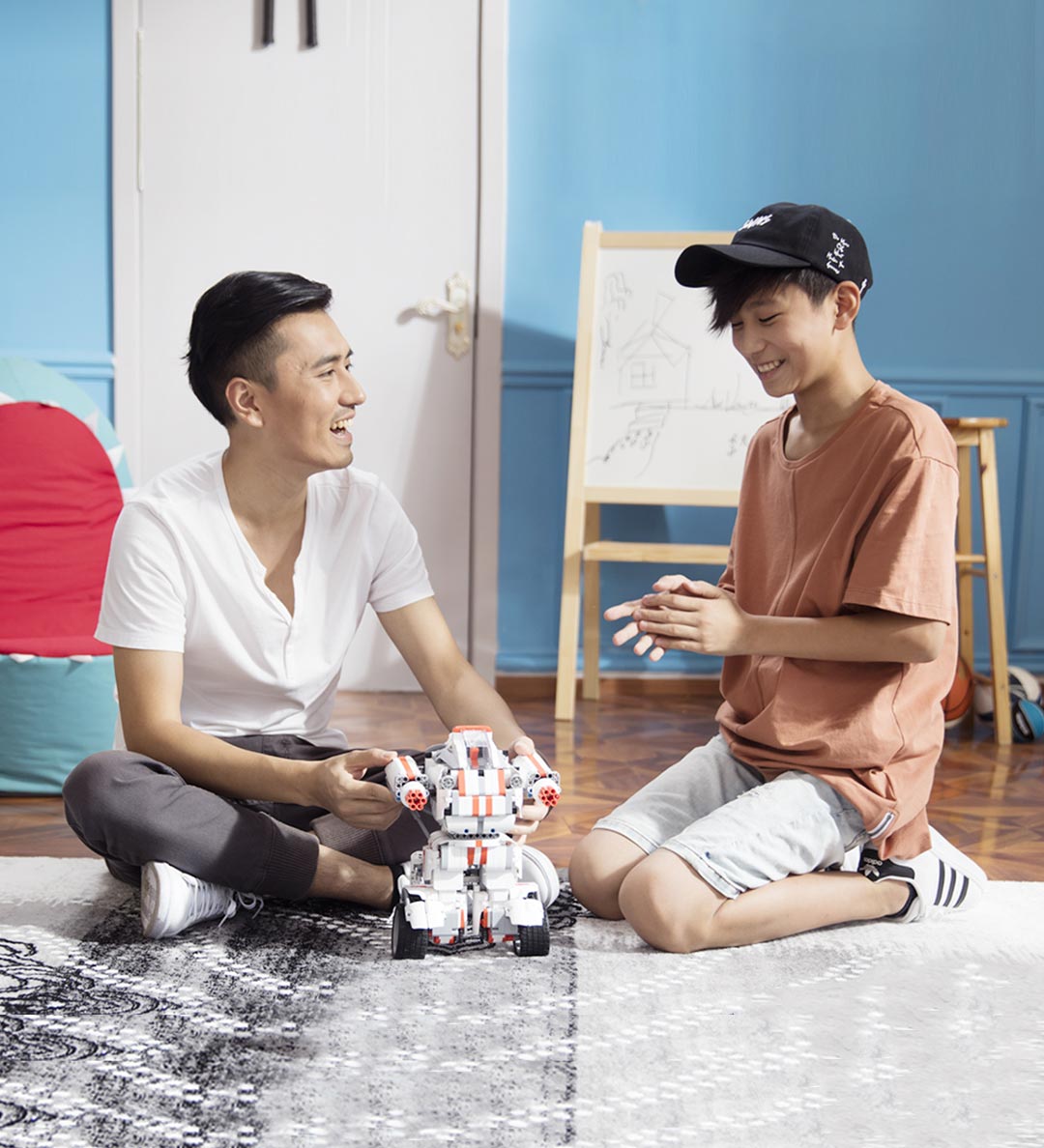 小米米兔积木机器人