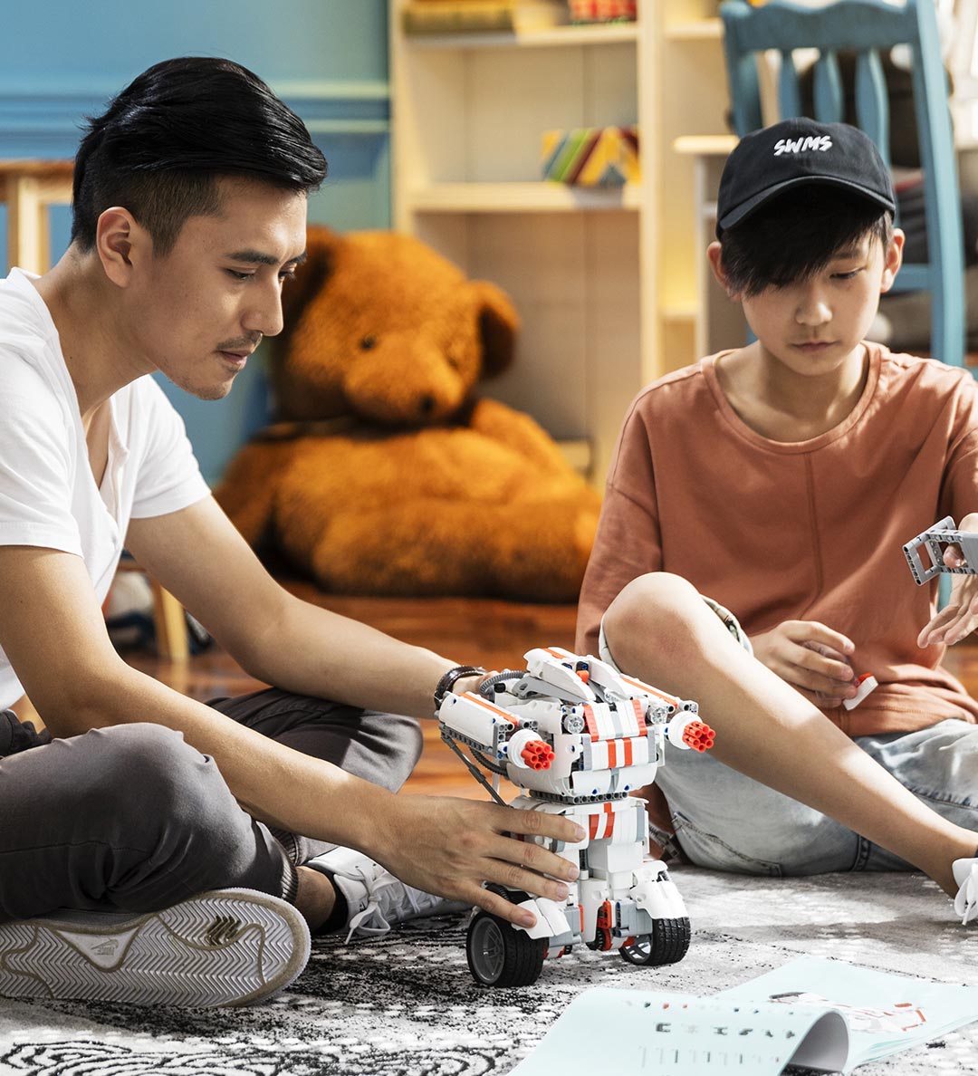 小米米兔积木机器人