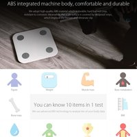 Xiaomi Bluetooth 4.0 Mi Smart Body Composition Scale Body Fat Analyzers White