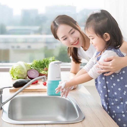 Xiaomi Xiaoji Automatic Foaming Hand Washer Touch-less Soap Dispenser - WHITE