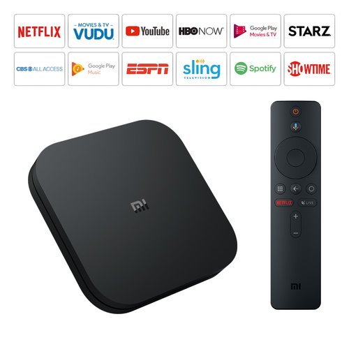 Xiaomi MI BOX S Android 8.1 Smart 4K Mi TV Box HDR Google Cast