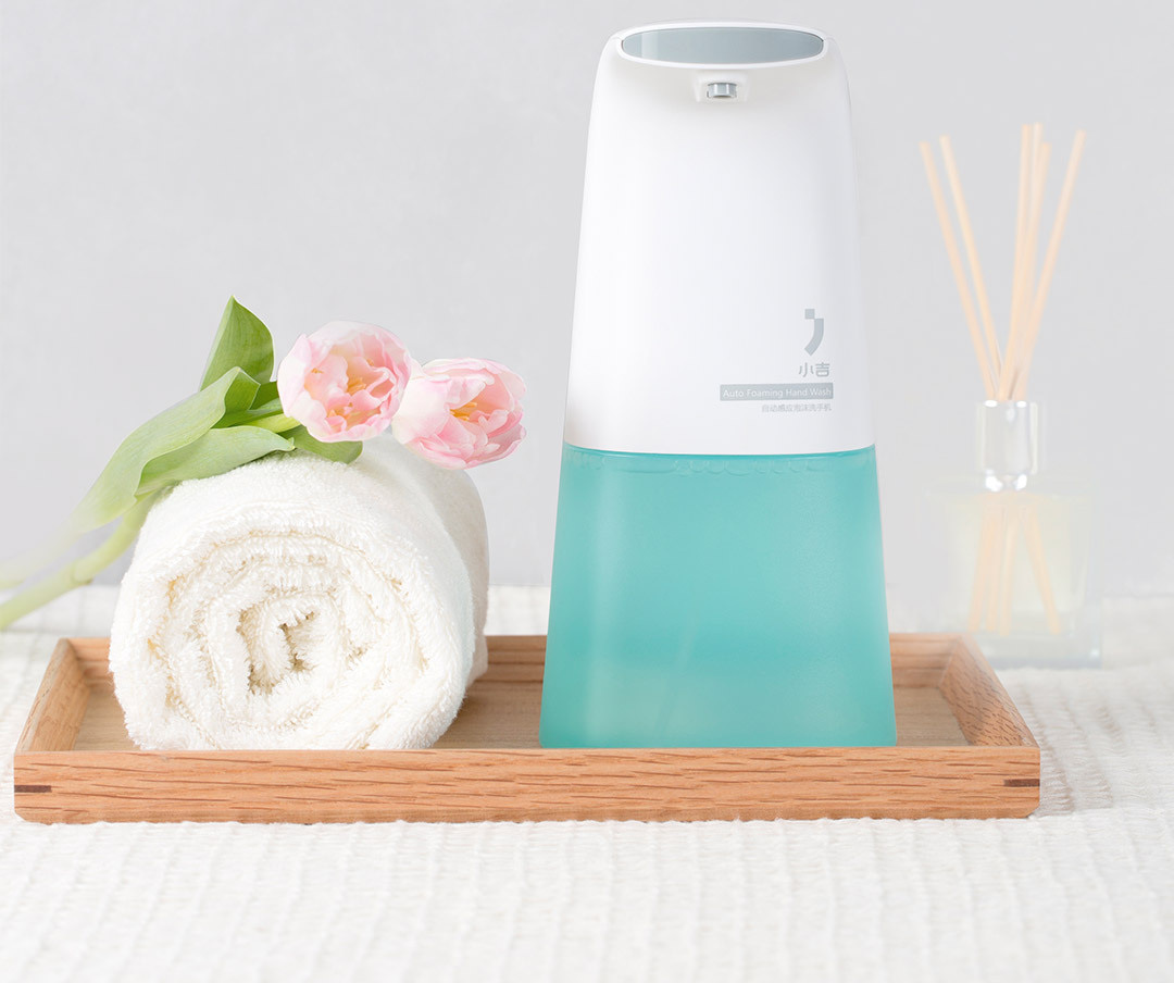 Xiaomi Xiaoji Automatic Foaming Hand Washer Touch-less Soap Dispenser - WHITE
