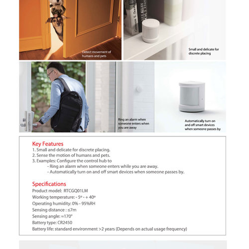 Xiaomi 6 in 1 Smart Home Security Kit Global Version
