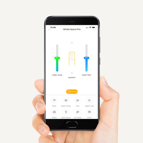 Xiaomi Uclean Whale Spout Smart Toilet Seat Pro with Mobile APP AU Version