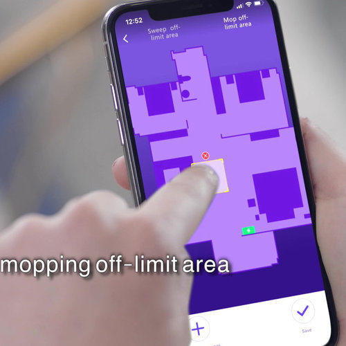 360 S7 Laser Navigation Robot Vacuum Cleaner SLAM Route Planning 2000Pa Suction Mopping Off-limit White