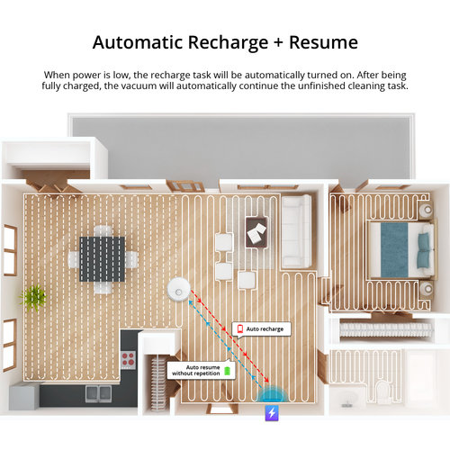 360 S5 Laser Navigation Smart Room Map Robot Vacuum Cleaner Mop 2000Pa Suction