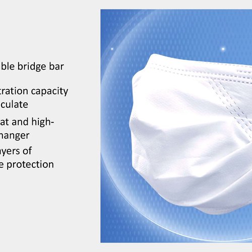 Disposable Mouth Face Masks Face 3-layer Respirator Mask Dust-Proof Person