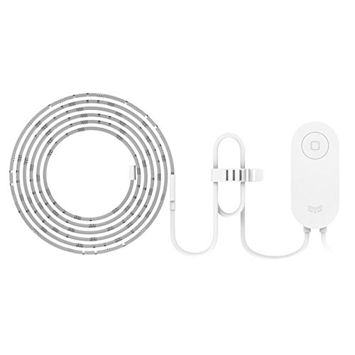 YEELIGHT YLDD04YL Smart Wifi LED Light Strip, RGB Wireless Strip Light Kit 6.5FT/2M Au Plug Version