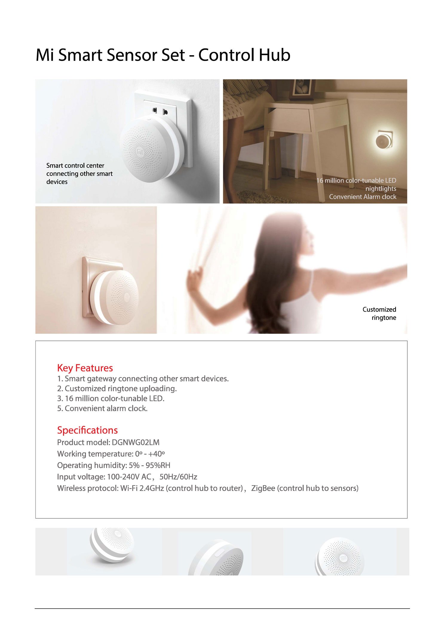 Xiaomi 6 in 1 Smart Home Security Kit Global Version