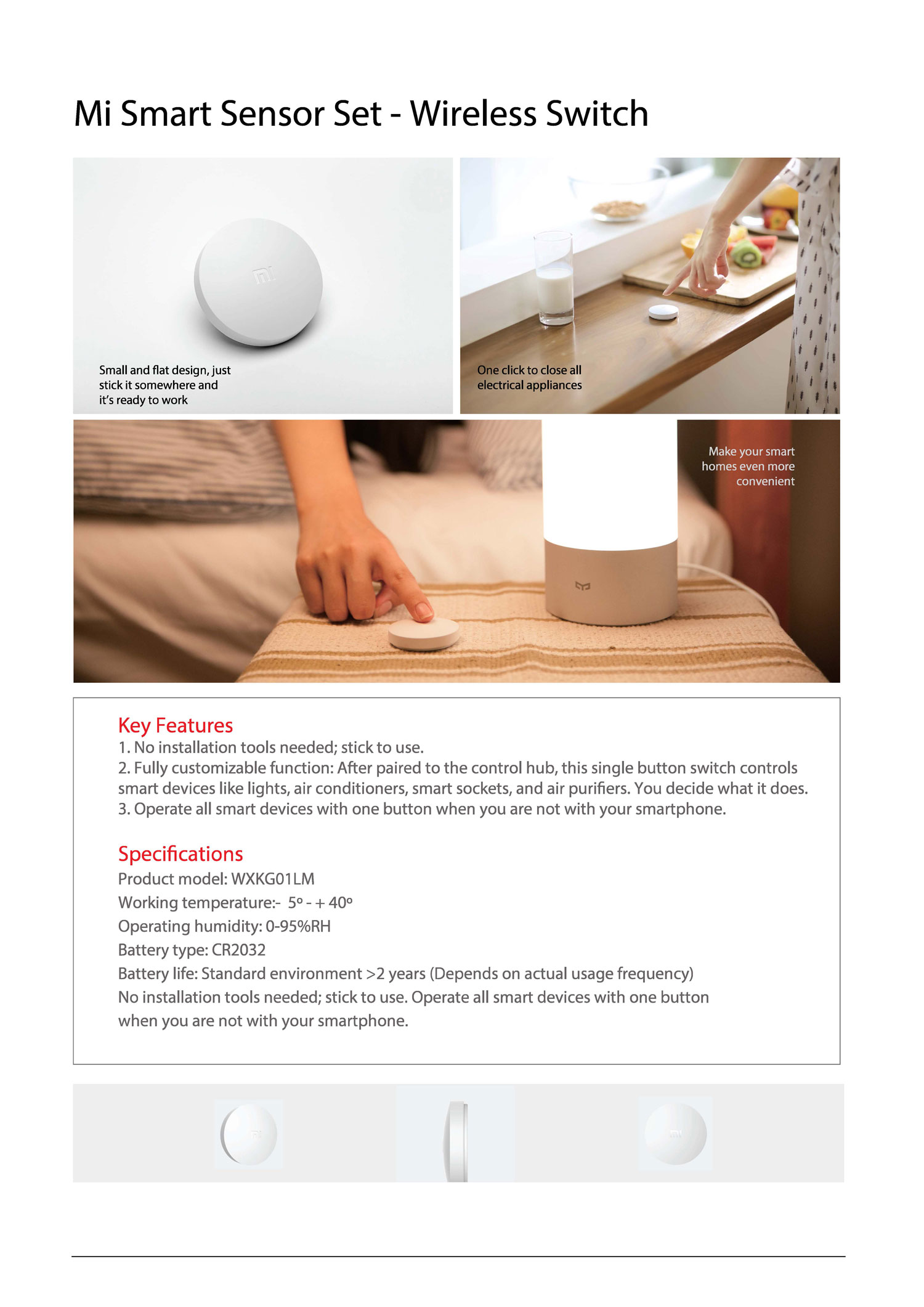 Xiaomi 6 in 1 Smart Home Security Kit Global Version