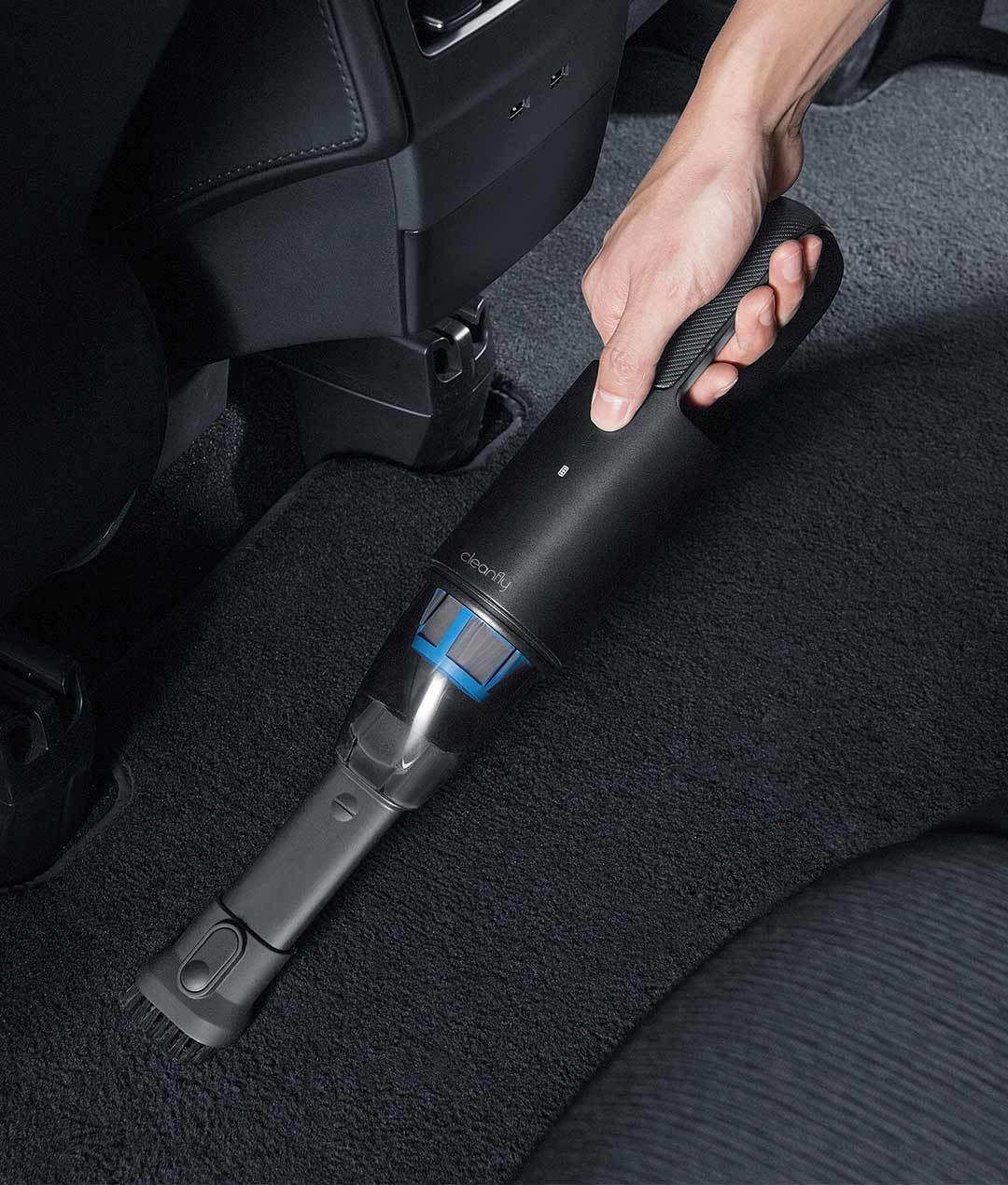 Cleanfly Car Portable Vacuum Cleaner - BLACK