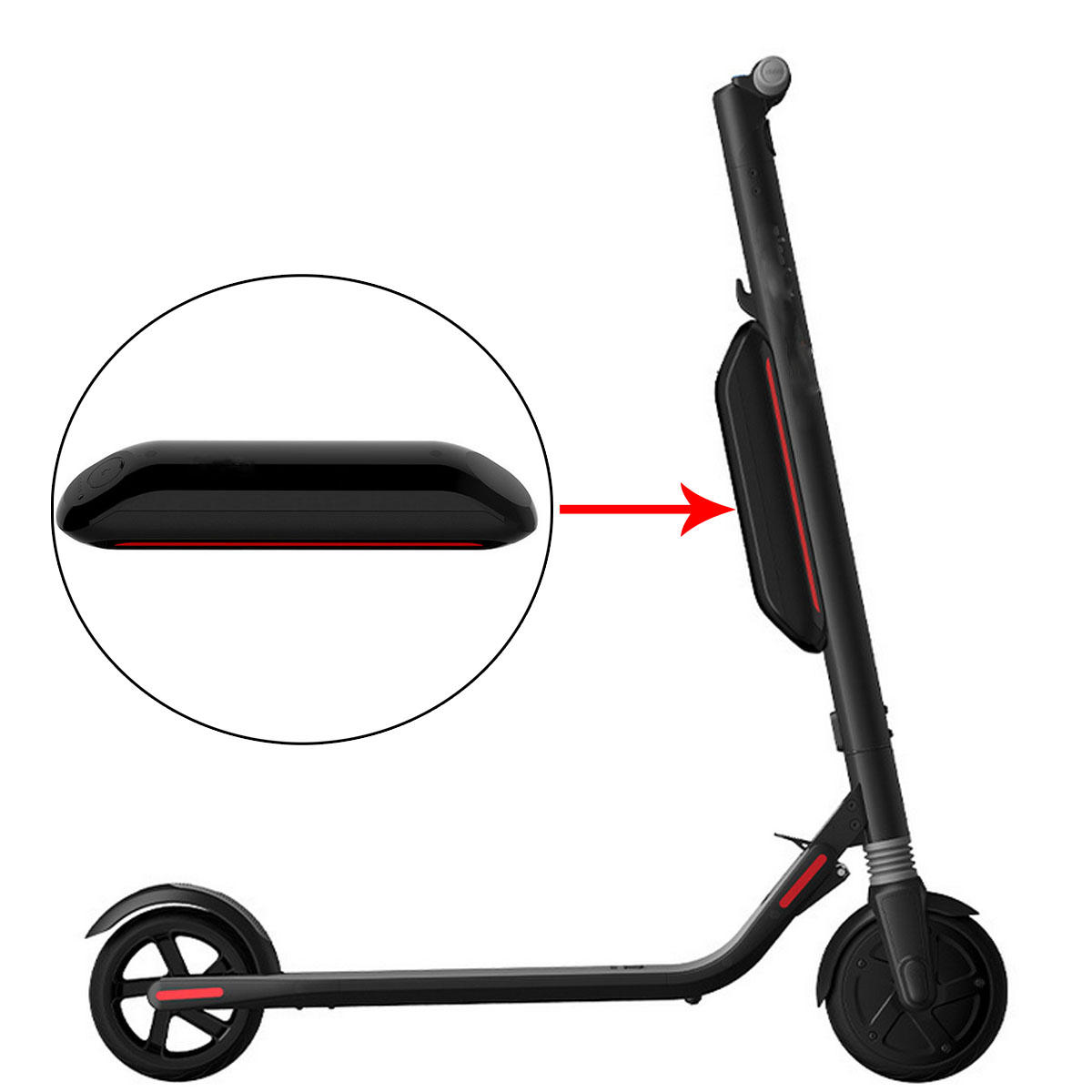 External Upgrade Battery For Xiaomi Ninebot Segway KickScooter Electric Scooter ES1 ES2 ES4