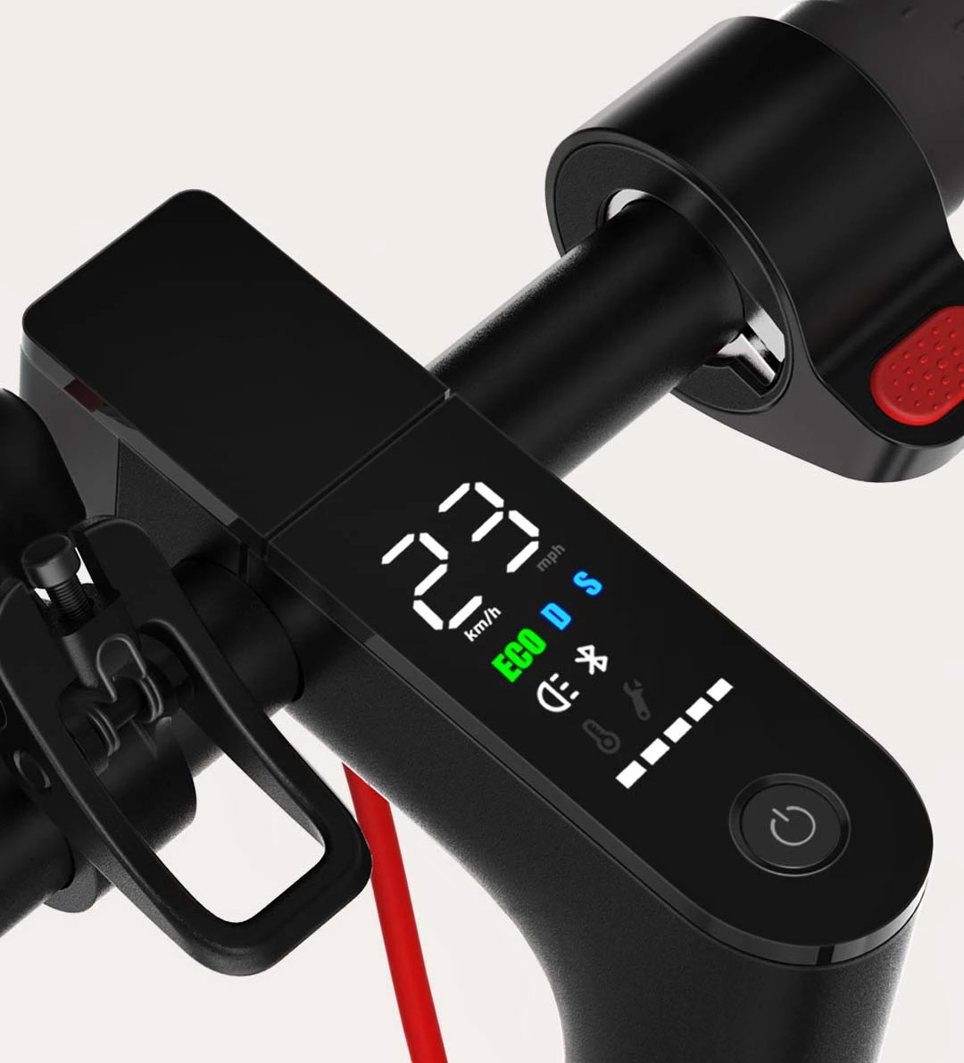 Xiaomi Electric Scooter Pro 12.8Ah Battery Max 45KM Mileage - Black