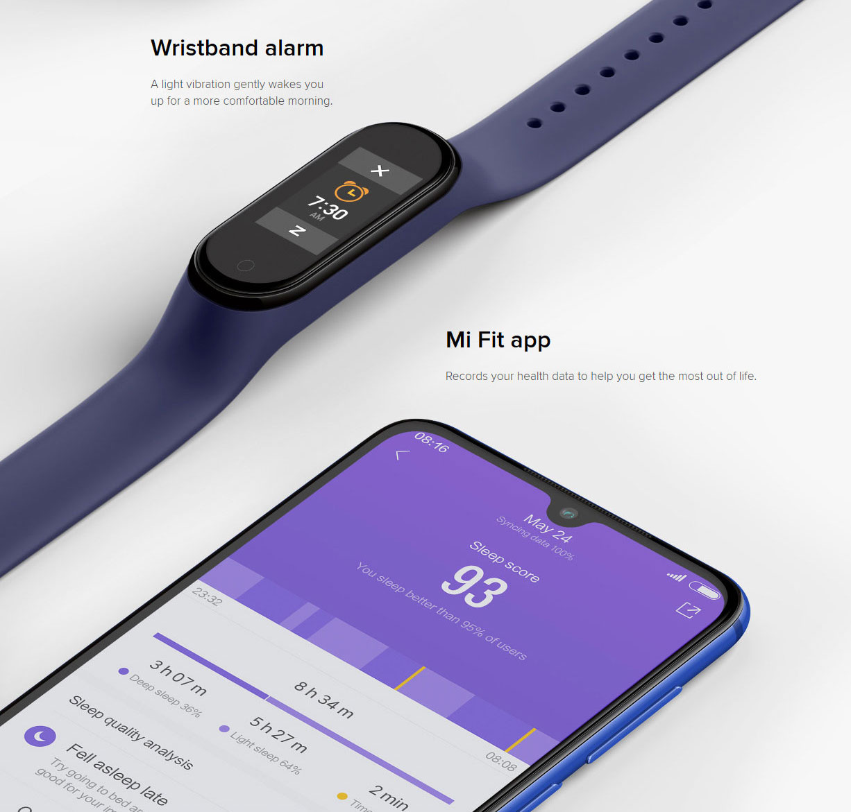 Xiaomi Mi Band 4 Heart Rate Smart Watch Wristband Fitness OLED Global Version