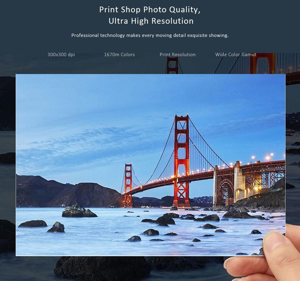 Xiaomi Mijia Mi Wireless Photo Printer Heat Sublimation