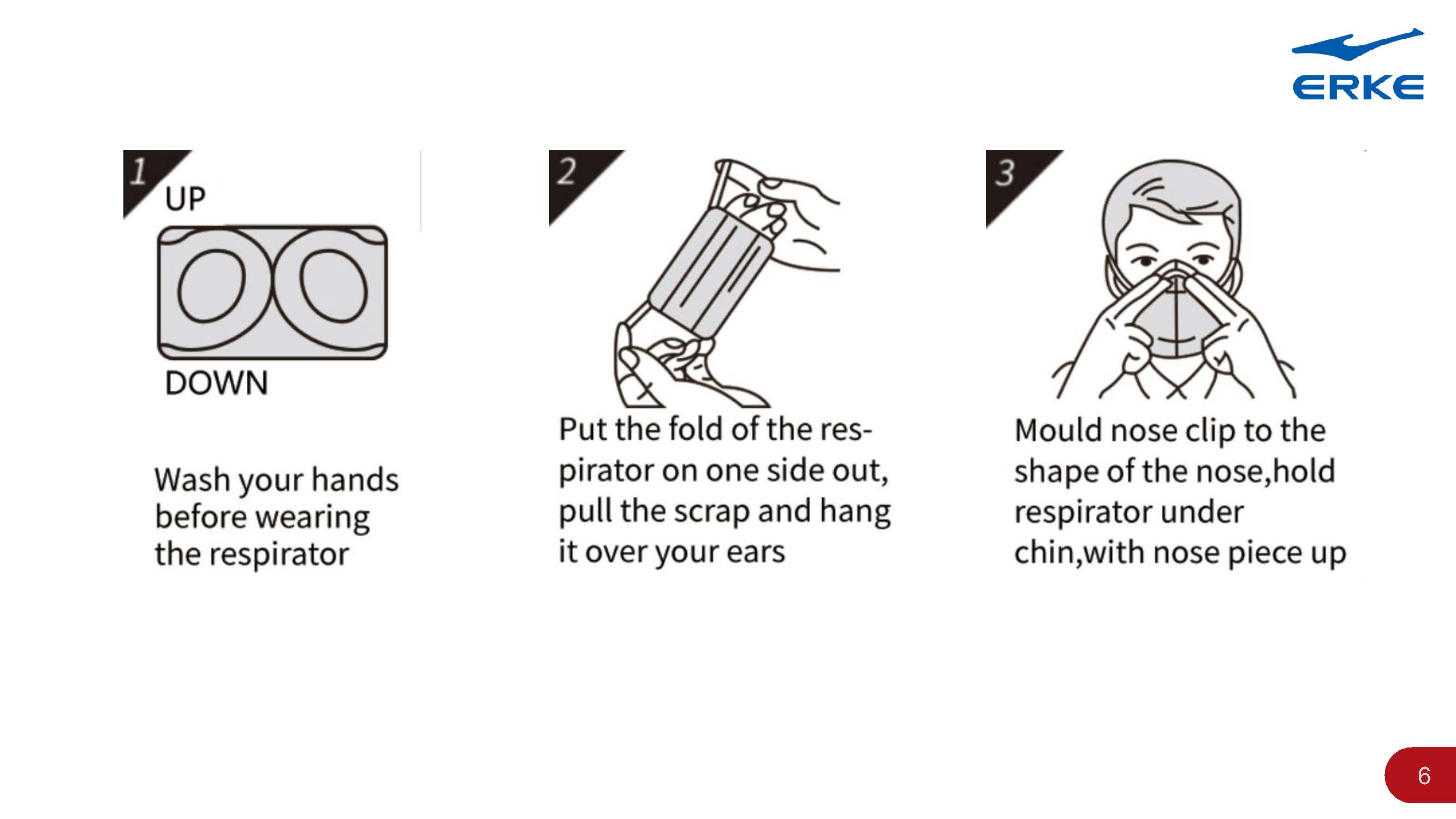 Disposable Mouth Face Masks Face 3-layer Respirator Mask Dust-Proof Person