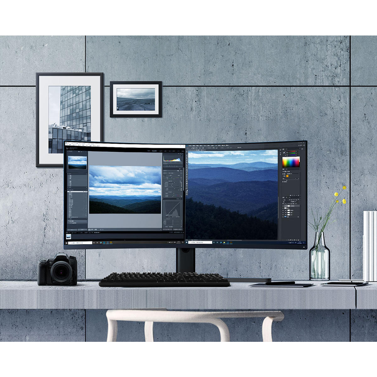 Xiaomi Mi Curved Gaming Monitor 34-Inch 21:9 Bring Fish Screen 144Hz