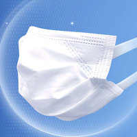 Disposable Mouth Face Masks Face 3-layer Respirator Mask Dust-Proof Person